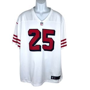 Richard Sherman #25 San Francisco 49ers Football Jersey Men XXL Nike On Field